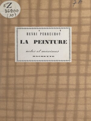 cover image of La peinture